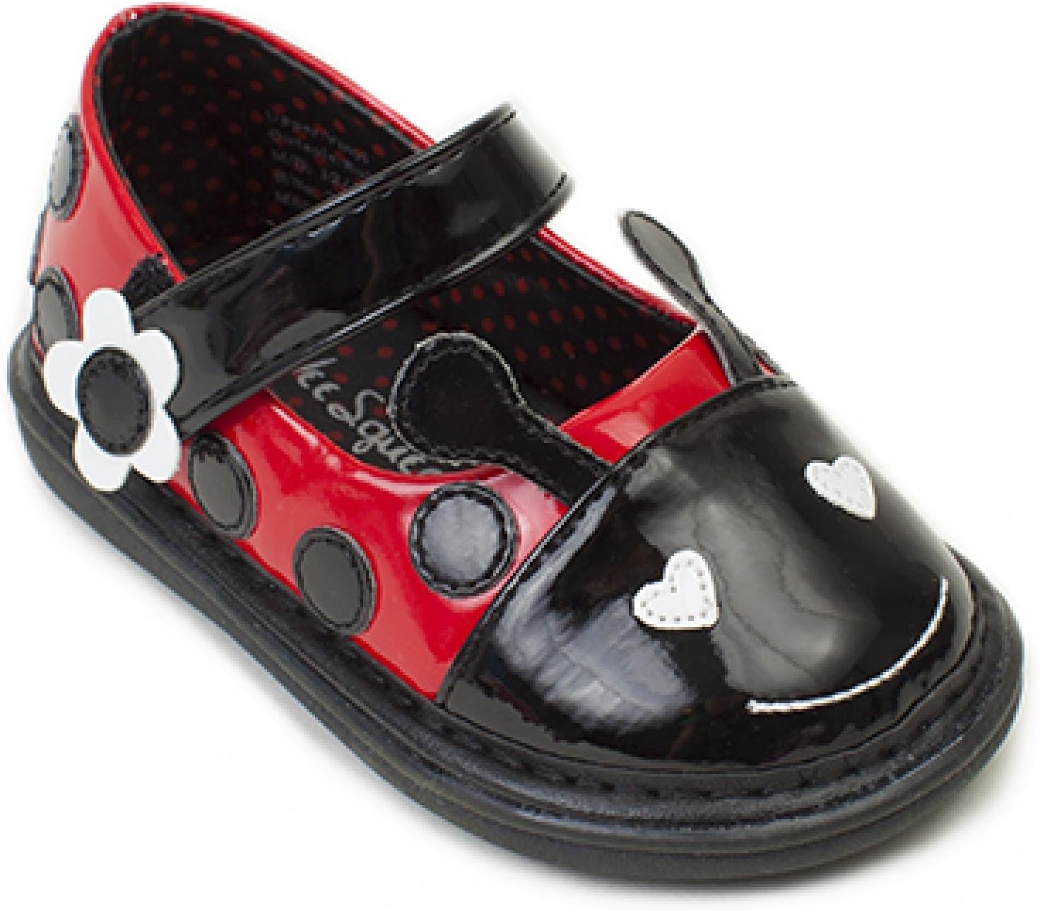 Wee SqueakToddler Squeaky Shoes Lily The Ladybug