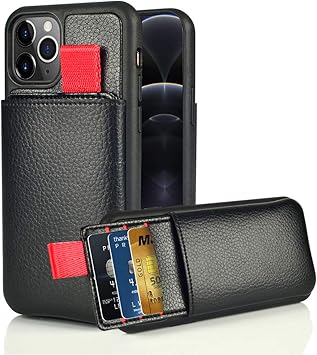 Amazon Com Lameeku Wallet Case Compatible With Iphone 12 Pro Max Card Holder Case With Credit Card Slot Leather Case Protective Phone Case Tpu Bumper Cover Design For Iphone 12 Pro Max 6 7