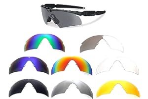 GALAXYLENSE Galaxy Replacement Lenses Oakley Si Ballistic M Frame 2.0 Z87 Sunglasses 8 Color Pairs