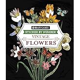 Brain Games - Sticker by Number - Vintage: Flowers (28 Images to Sticker)