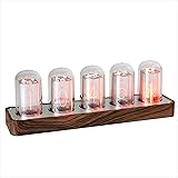 ClocTeck Nixie Tube Clock with Wi-Fi SYNC, Alarm