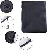 Peralng Waterproof Fire Pit Cover 85x40cm Heavy Duty Oxford Fabric view 5