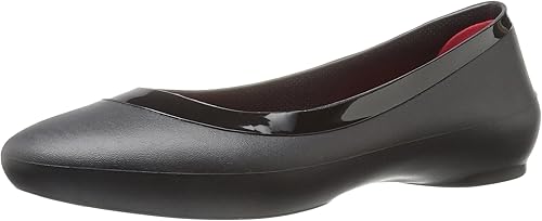 crocs lina shiny flat