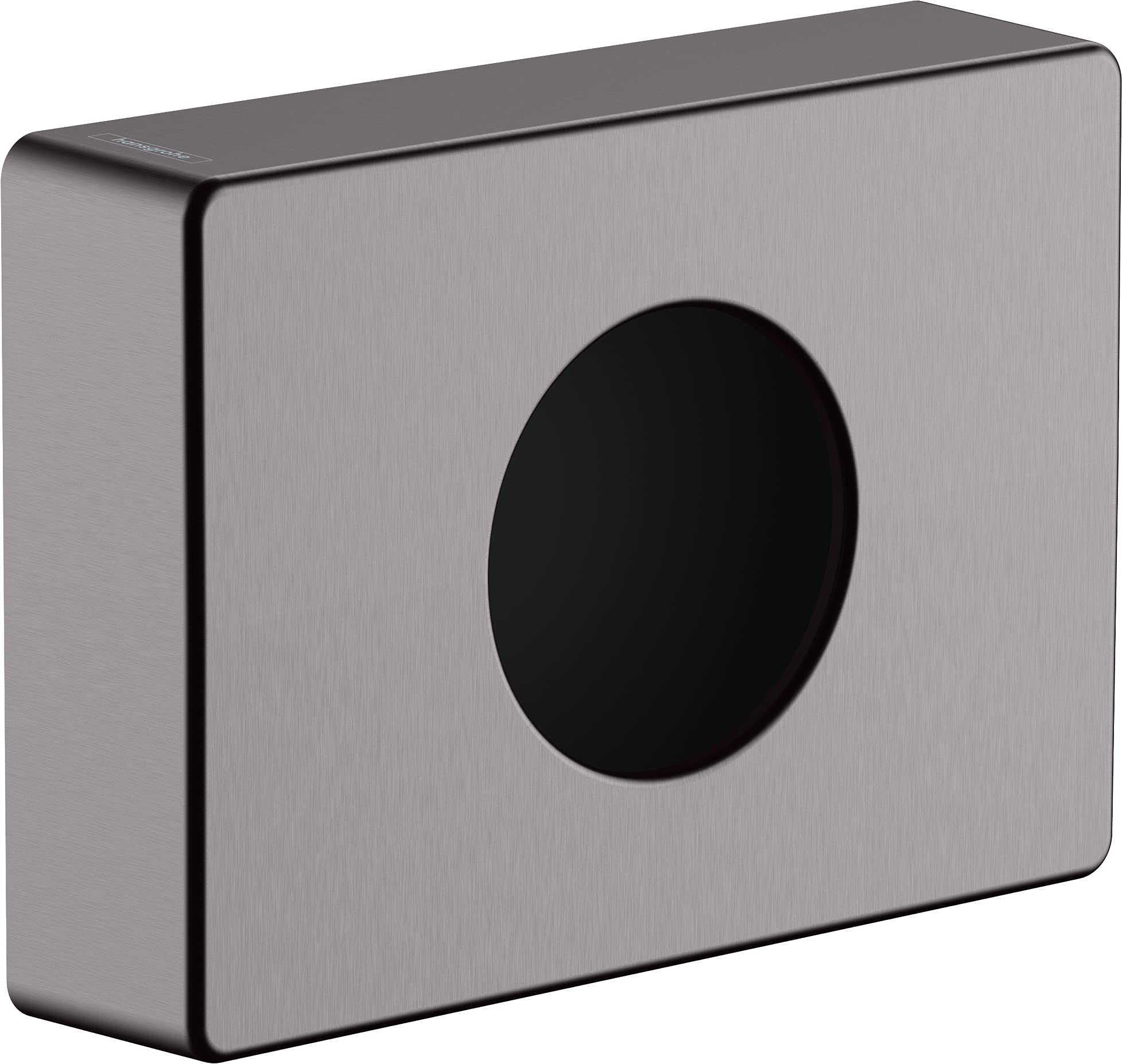 hansgrohe AddStoris Sanitary bag dispenser, brushed black chrome, 41773340 — image 1