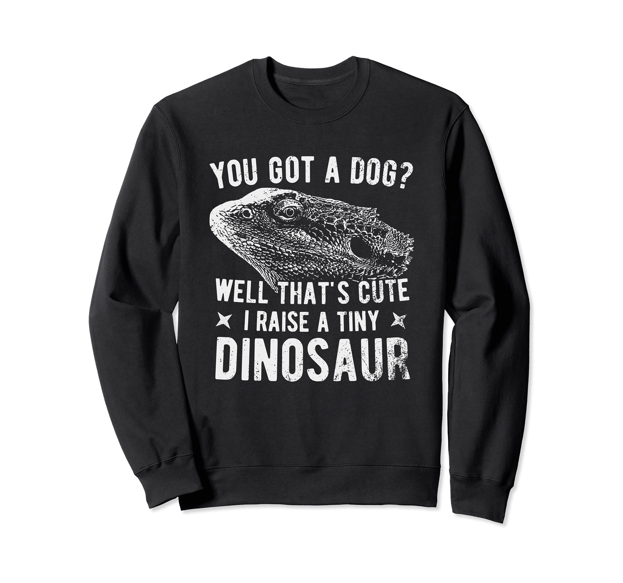 Tiny dinosaur - Lizard Reptile - Bearded Dragon Sweatshirt