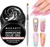 Makartt Nail Rhinestone Glue Gel Kit 15g Super Adhesive for Gems Crystal Stones view 1