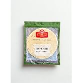 Shreeji Jeera Mari Papad (Urad Lentil Crackers) 200g &ndash; Cumin &amp; Black Pepper Indian Papad, Thin Crispy Snack, Ready to Roast or Fry