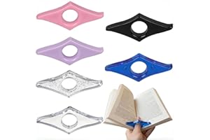 6 Pcs Book Page Holder, Reading Accessories, Book Clip for Hands-Free Reading, in-Bed Reading Essentials, Gag Gifts & Daily U