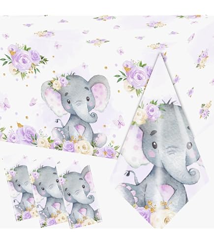 Purple Elephant Baby Shower Prediction & Advice Cards - Pack Of 25, 5x7", Premium Cardstock - View #11