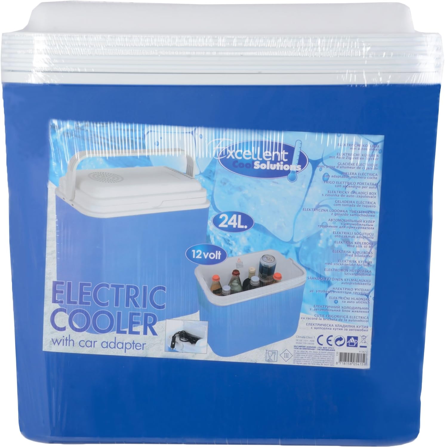 24Litres Large Electric Cooler Box Food Travel Bag Amazon.co.uk
