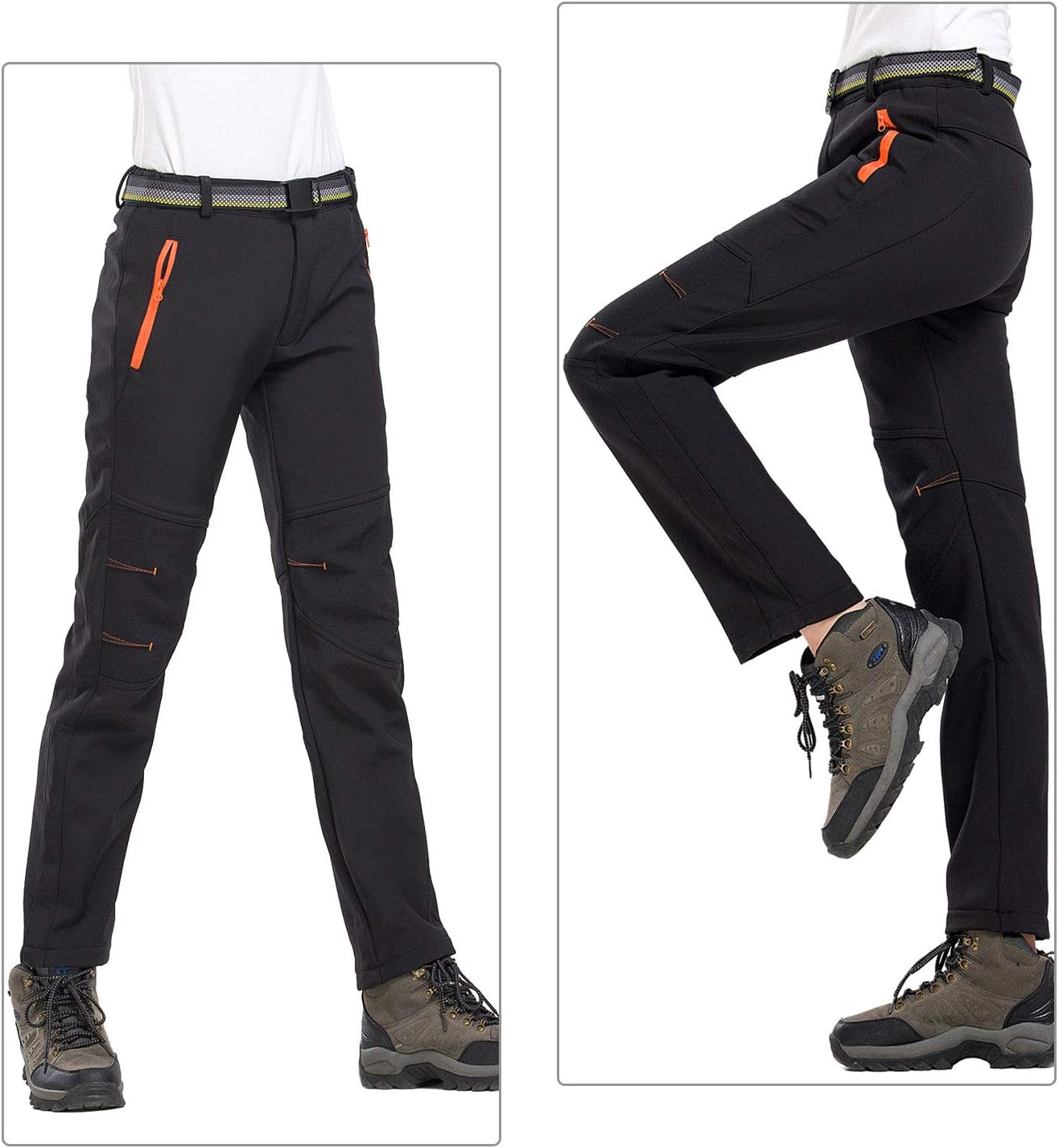 ladies slim fit walking trousers