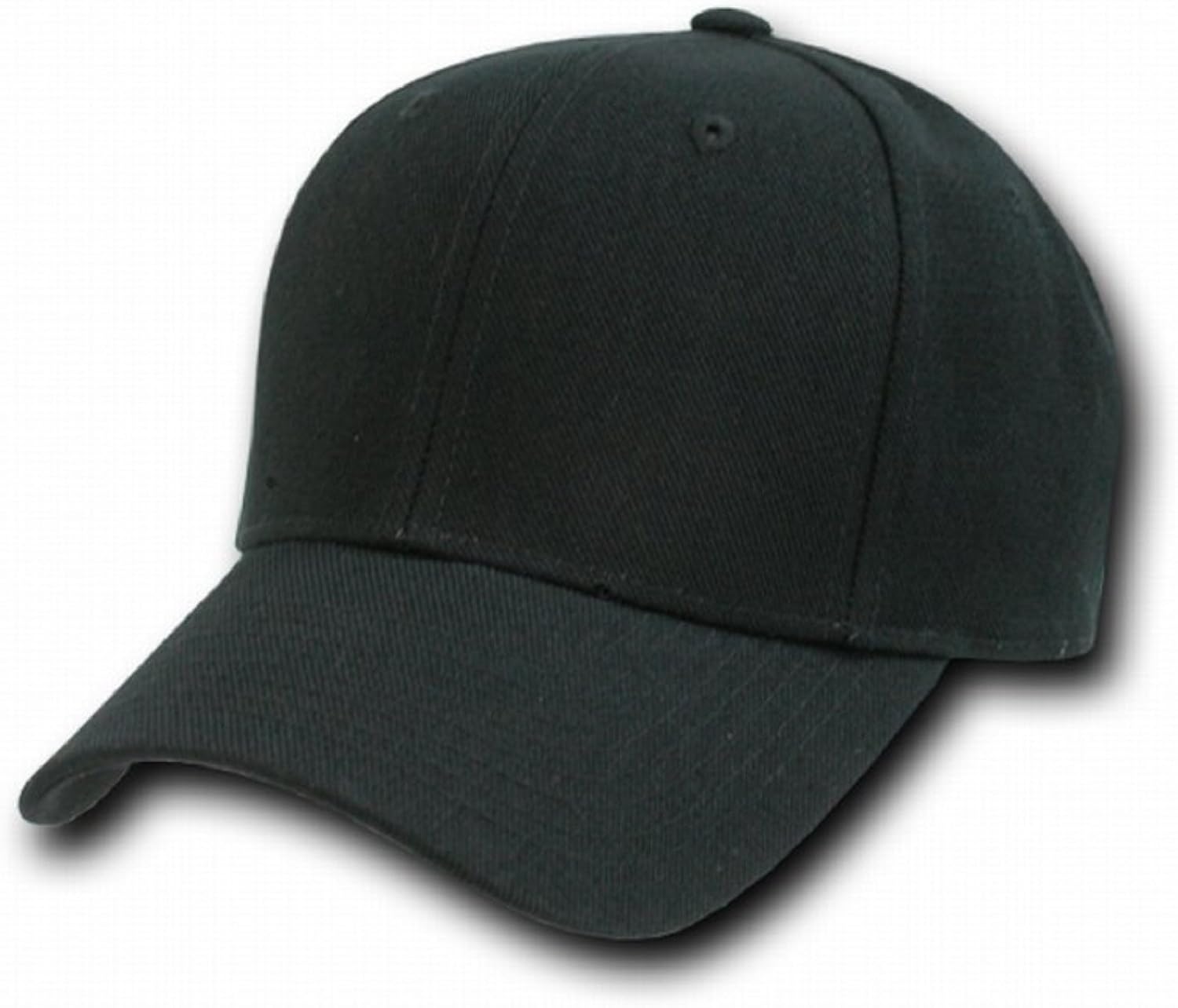 2pk BLACK SIZE 7 1 4 FITTED BASEBALL CAPS HATS CAP HAT At Amazon Men s