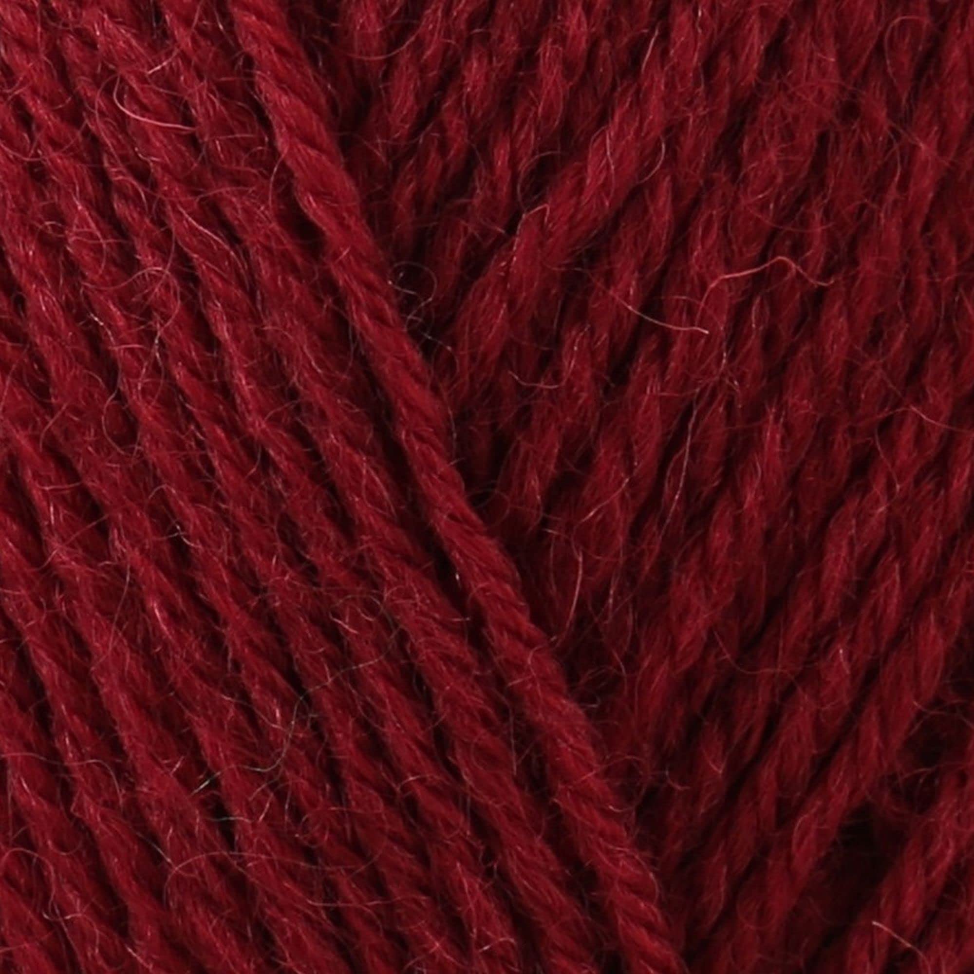 King Cole 443392 Merino Blend 4Ply Cone Bordeaux Yarn - 1800M, 500g