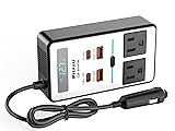 200W Car Power Inverter DC 12V to 110V AC,Cigarette