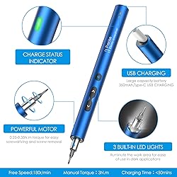 AMIR Electric Screwdriver for PC Building, 28 IN 1