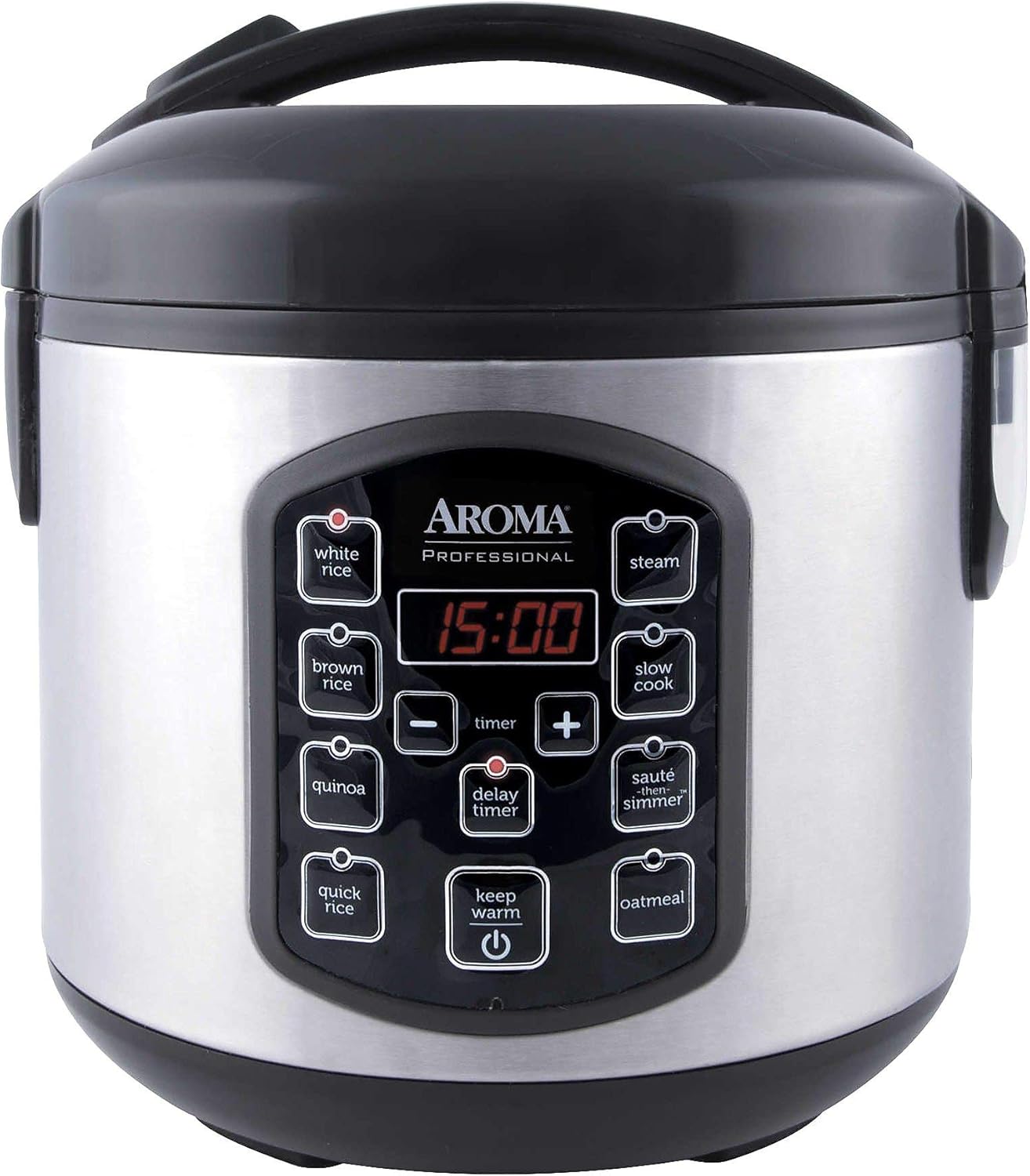Aroma Housewares ARC954SBD Rice Cooker, 4Cup uncooked 2.5 Quart