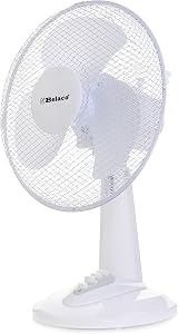 Belaco 12 inch Table Fan 3 Speed Oscillating Desk Fan Low Noise view 3