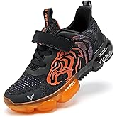 JMFCHI Boys Girls Kids' Sneakers Knitted Mesh Sports Shoes Breathable Lightweight Running Shoes for Kids Fashion Athletic Casual Shoes