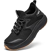 ARTOPEAK Kids Wide Toe Box Slip On Sneakers - Orthopedic Walking Running Shoes for Boys & Girls - Arch Support Lightweight Athletic Tennis Shoes for Youth