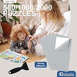 48 Puzzle Saver Sheets, Peel & Stick, Preserve 8 x