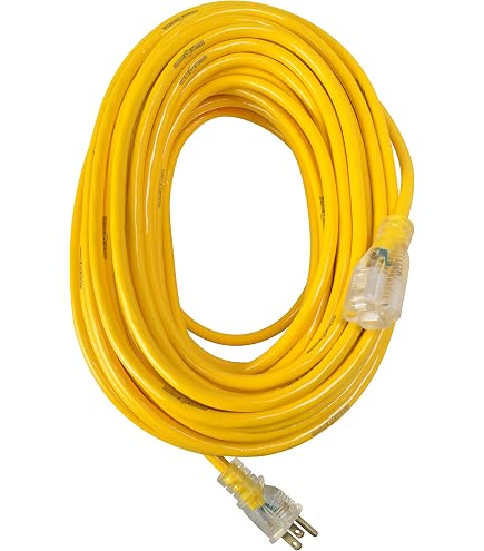 Woods 0530 Verlängerungskabel 12/3 – 100 Fuß (ca. 30,5 M), Orange, SJTW, Für Den Außeneinsatz
