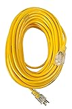 Yellow Jacket Heavy Duty Extension Cord, 100Ft, 12