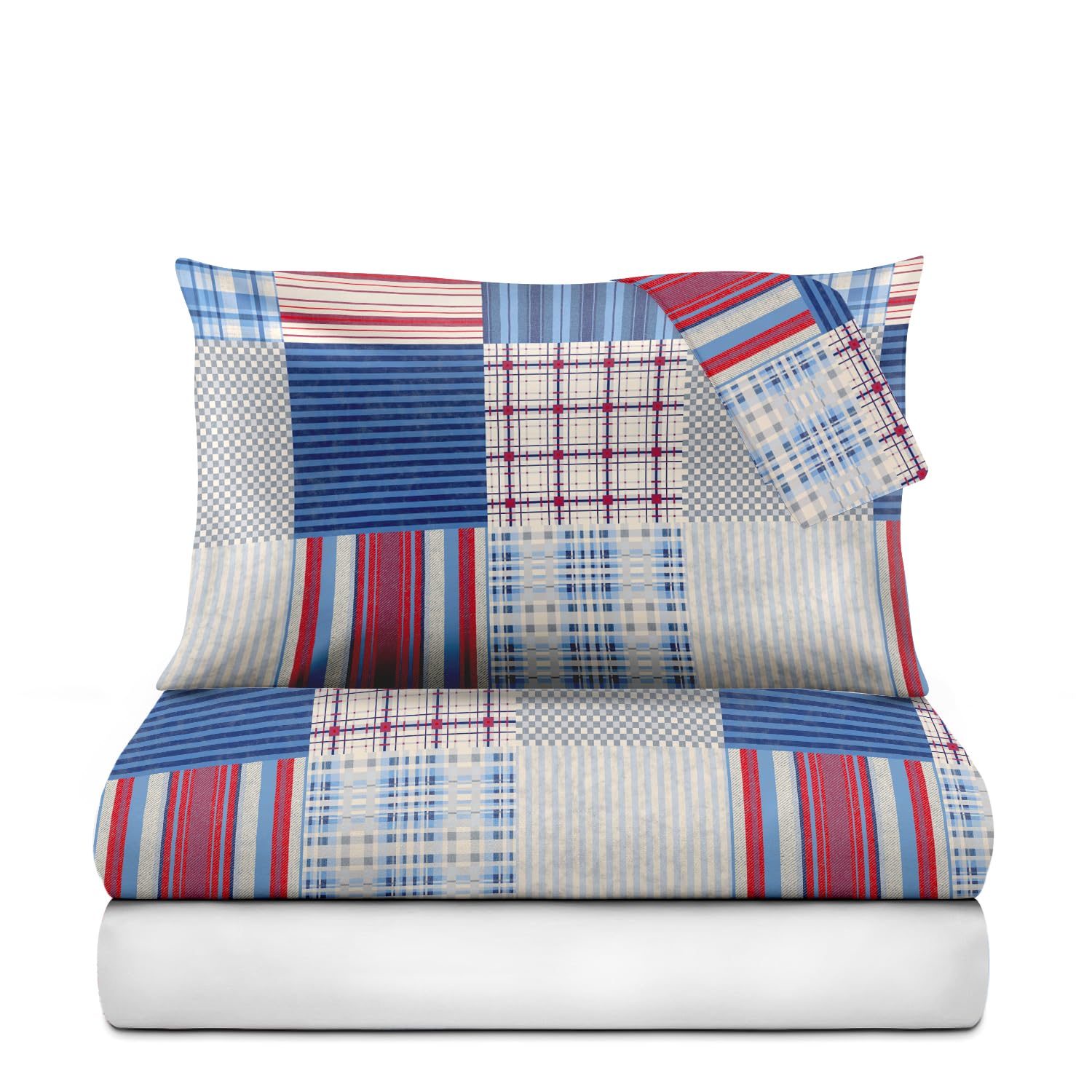 Le vie del Cotone, Texas Pure Cotton Double Duvet Cover Set