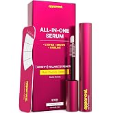 APPARENT. Eyelash &amp; Eyebrow Growth Korean Peptide Serum, 18-weeks, 7 mL. | Prostaglandin FREE for Eyelashes, Eyebrows, Hairline, x5 Peptides, Biotin, K-Botanicals, Nourishing, Conditioning 0.24 fl oz.