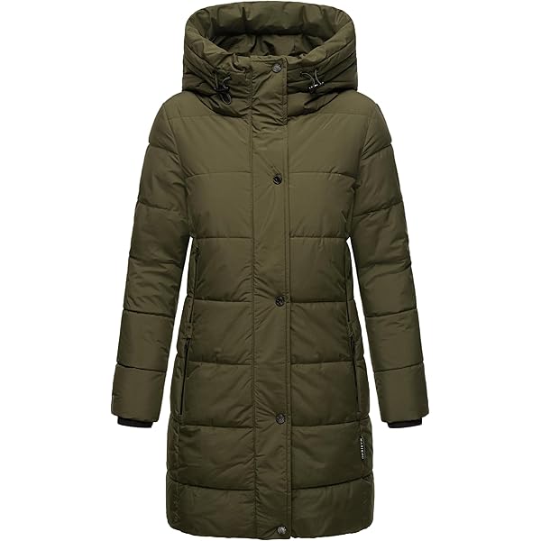 ジャケット・アウター mariko Marikoo Long Fall & Winter Coat for Women | Detachable Hood