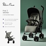 Silver Cross Pop 2 Pushchair Foldable Travel Stroller Sage Navy Seat Lie Flat view 2