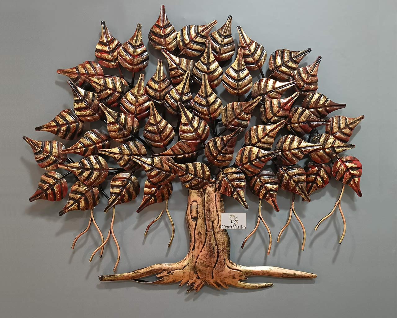 Buy CraftVatika Metal Tree of Life Wall Art Sculpture