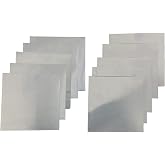 99.9% Pure Zinc Zn Sheet Plate Metal Foil 140x140mm 0.2mm 10pcs