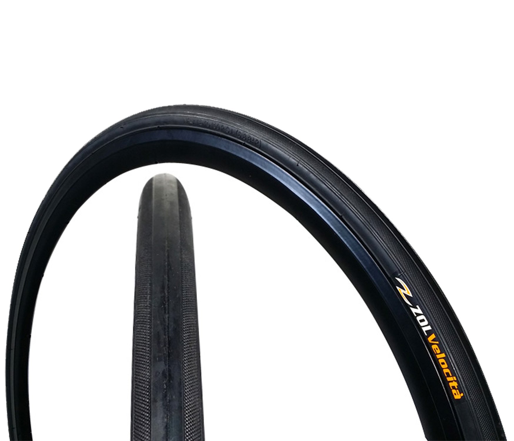 ZOL Velocita Road Wire Bike Bicycle Tire 700x23C Z1233 Black