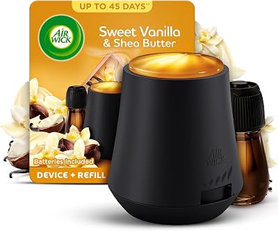 Air Wick Essential Mist Sweet Vanilla & Shea Butter 20ml Kit