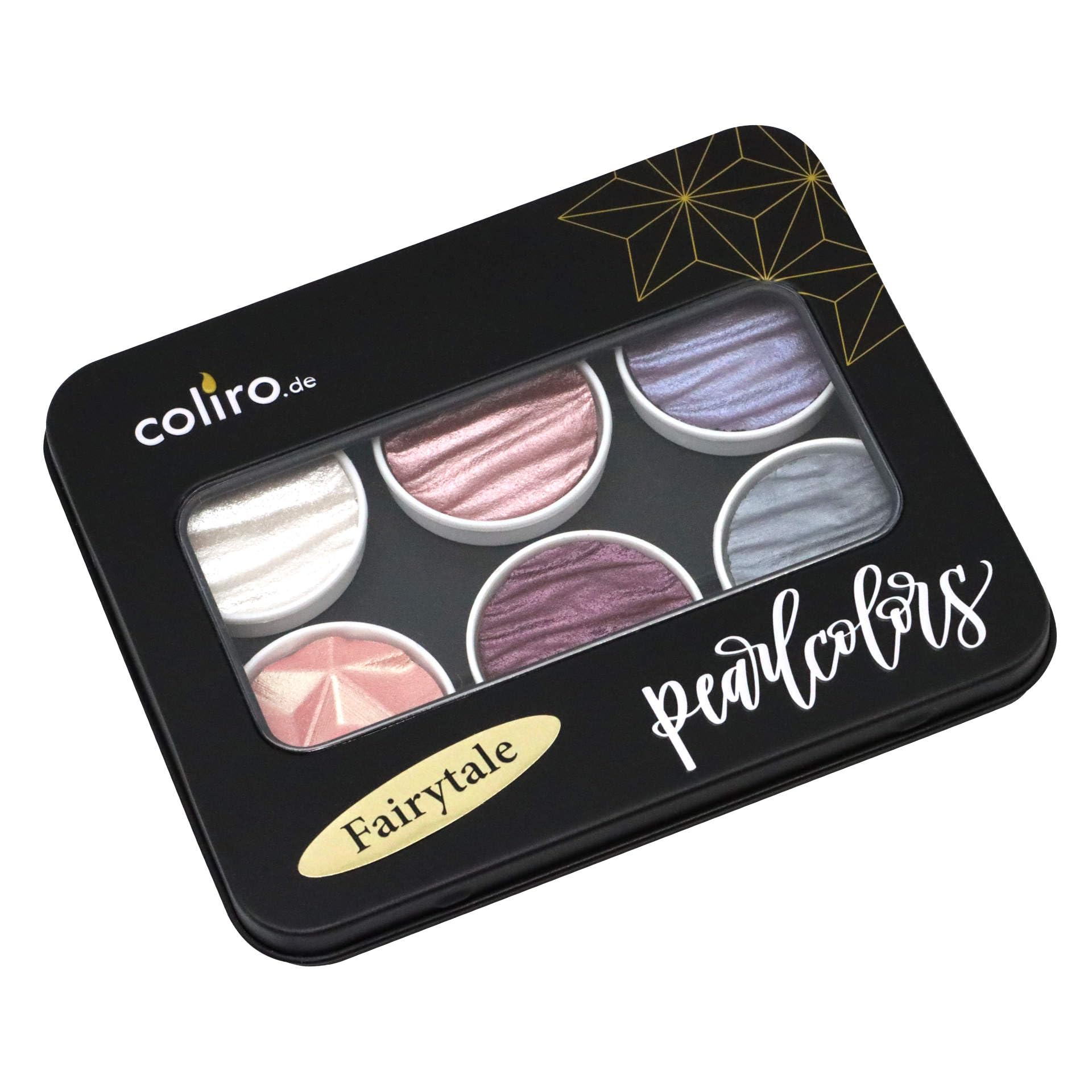 Coliro Artist Mica Watercolour M760 Pearl Color Set"Fairytale" by Finetec