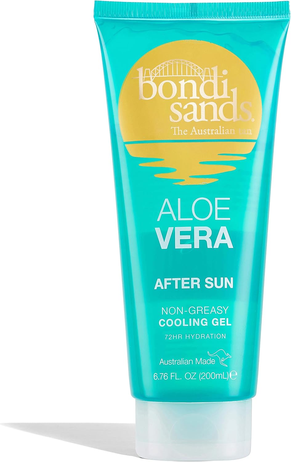 Bondi Sands Aloe Vera After Sun Cooling Gel NonGreasy Formula Relieves and Soothes Skin with