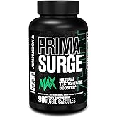 Jacked Factory Primasurge Max Testosterone Booster for Men - Natural Testosterone Supplement with Tongkat Ali, Fadogia Agrestis & Sensoril Ashwagandha - Test Booster for Muscle Mass - 90 Count