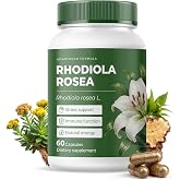 Image 36: Rhodiola Rosea Organic Supplement, Herbal Blend for Stress Relief & Focus | With Rhodiola Extract, Natural Non-GMO Adaptogeni