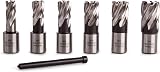 Evolution Power Tools HTCCUTKIT6S Short Magnetic Drill Cutter Kit 25mm 6pc view 2