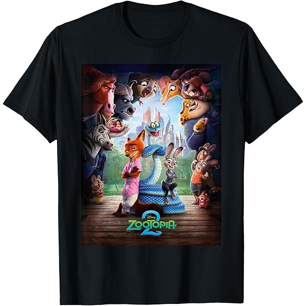 Amazon.com: Zootopia - Nick and Judy Signs T-Shirt : Clothing