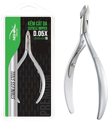 Amazon.com: NGHIA Cuticle Nippers 14 jaw (5.5mm) - Many Type #D-01