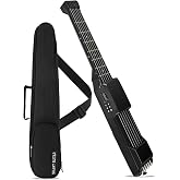 PEFEEL Beginner's practice guitar Smart acoustic electric pocket guitar | Small Travel Rechargeable Silent No-hurt fingers