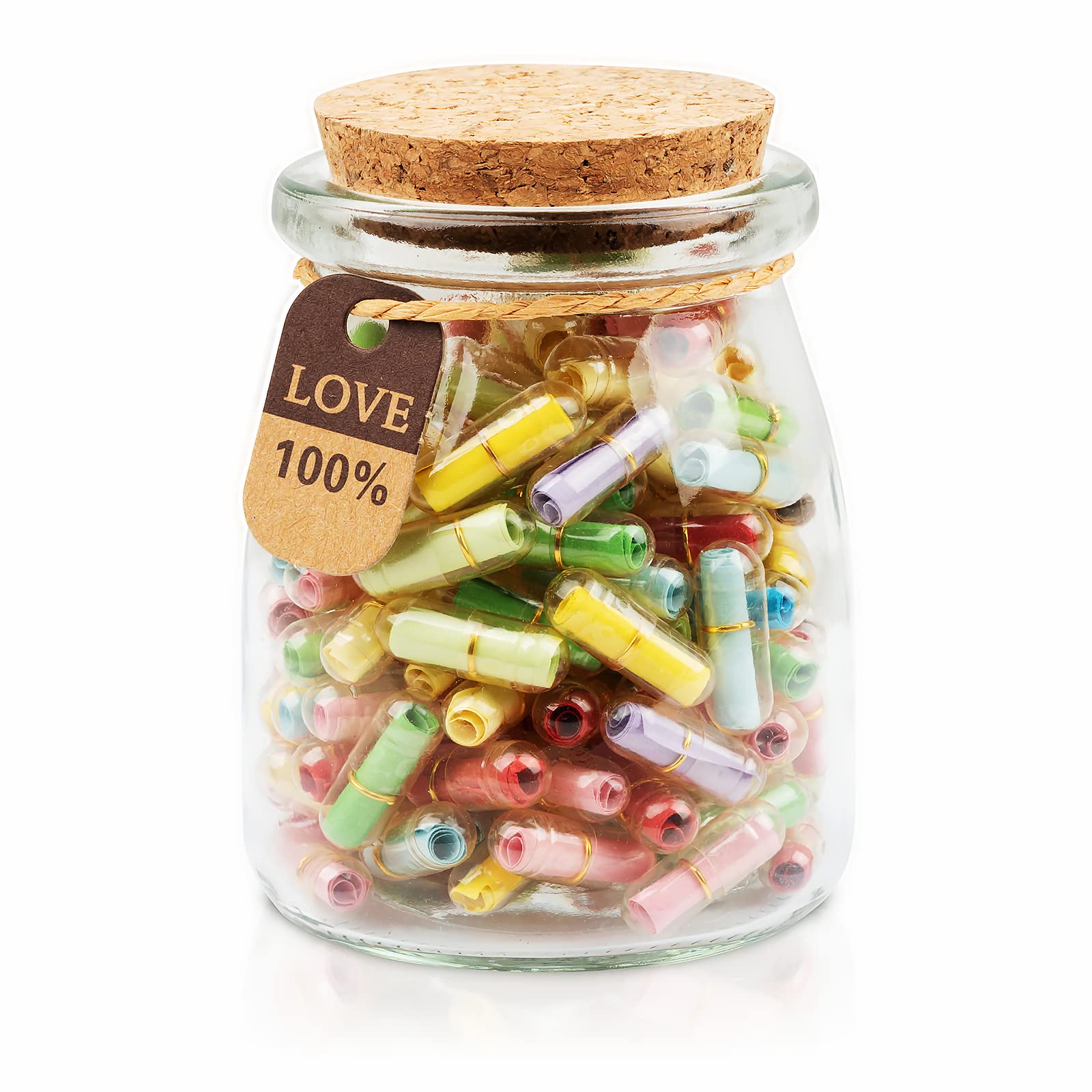 HYOUCHANG Capsule Letters Message in a Bottle-Love