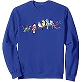 Birds On A Branch - Birding Bird Watching Bird Watcher Sweatshirt