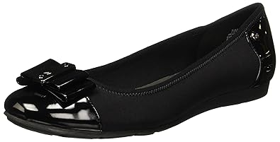 Anne Klein Women S S Azi Fabric Ballet Flat Amazon Co Uk Shoes