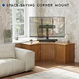 BONTEC Universal TV Stand 24–60 Inch TV Table Top Pedestal 45kg 400x400 VESA view 5