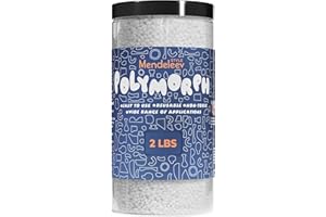 MENDELEEV STYLE 32 OZ Thermoplastic Polymorph Moldable Plastic Beads Melting Pellets for Modeling, DIY Craft 2 LBS