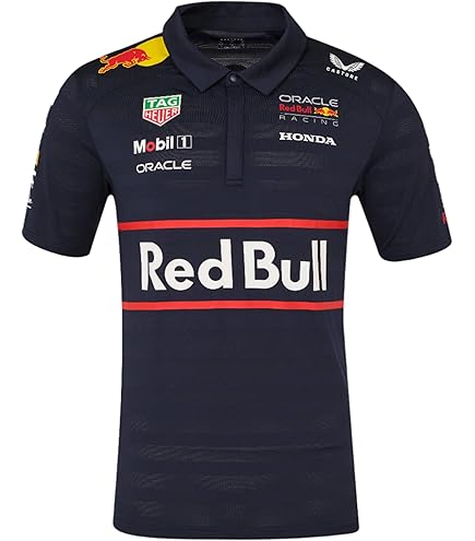 Red Bull Racing F1 Men's 2024 Team Polo Shirt at Amazon Men's