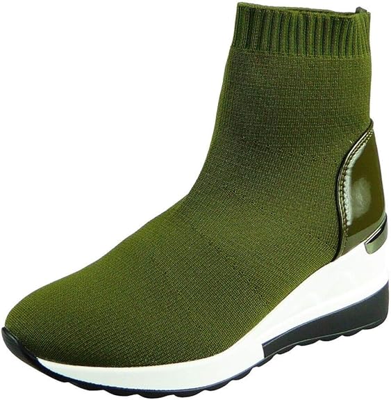 pull on sock trainers womens