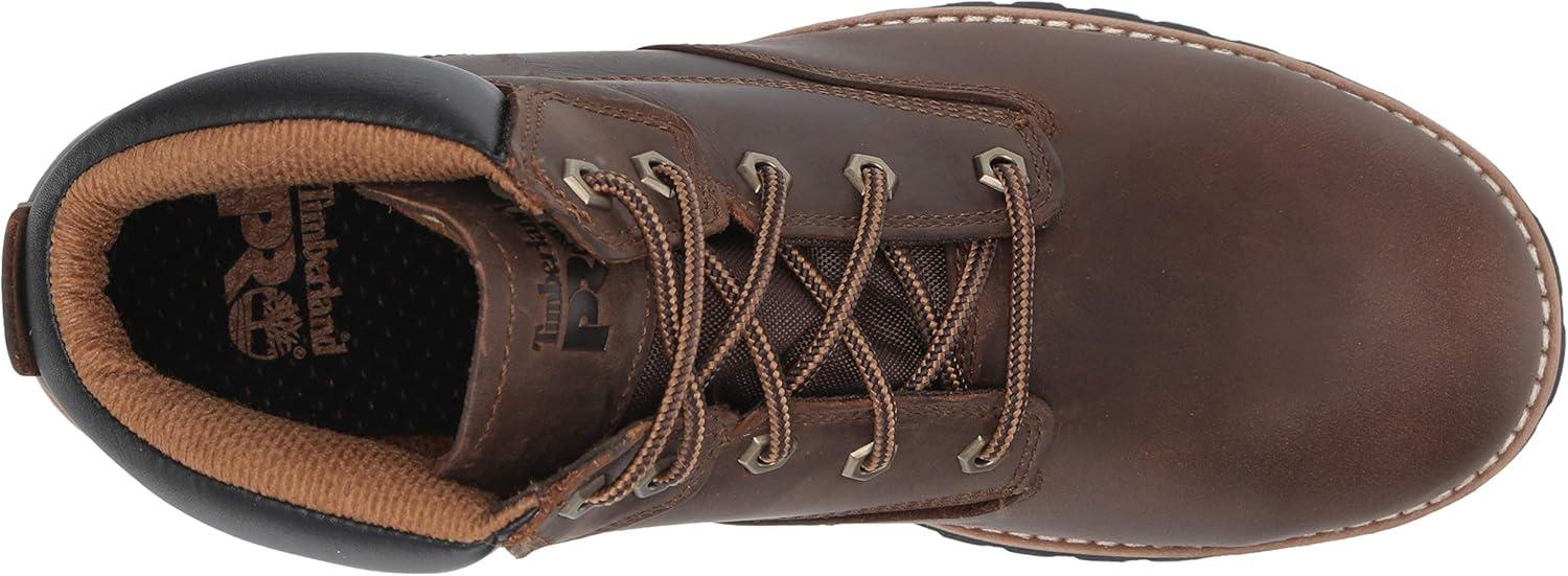 Timberland PRO Men's Gritstone 6 Inch Steel Safety Toe Industrial Work Boot, Brown, 15: Shoes